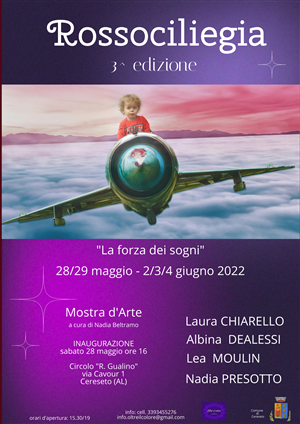 MOSTRA D'ARTE "ROSSOCILIEGIA 3^ EDIZIONE" 28/29 MAGGIO - 2/3/4 GIUGNO 2022